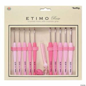 Yarn & Needle Arts |  Tulip Etimo Rose Crochet Hook Set Adult Crafts Yarn & Needle Arts