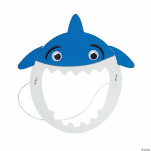 Hat & Mask Crafts |  Shark Mask Craft Kit – Makes 12 Crafts for Kids Hat & Mask Crafts