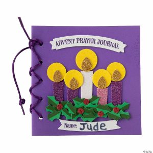 Journal Crafts |  Advent Prayer Journal Craft Kit – Makes 12 Crafts for Kids Journal Crafts