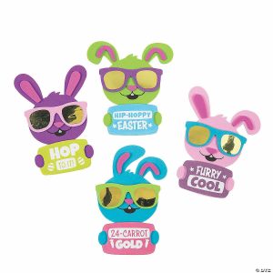 Magnet Crafts |  Cool Bunny Easter Magnet Craft Kit – Makes 12 Crafts for Kids Magnet Crafts