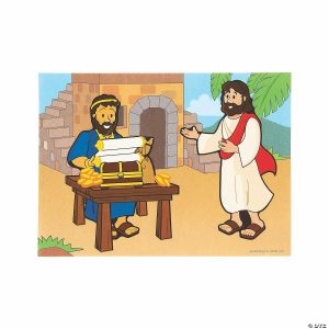 Sticker Scenes |  Jesus Calls Matthew Mini Sticker Scenes – 24 Pc. Crafts for Kids Sticker Scenes