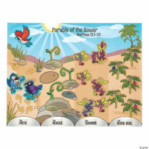 Sticker Scenes |  Parable of the Sower Sticker Scenes – 12 Pc. Crafts for Kids Sticker Scenes