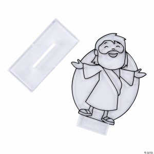 Suncatcher Crafts |  Religious Easter He Lives Stand-Up Suncatchers – 12 Pc. Crafts for Kids Suncatcher Crafts