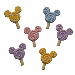 Buttons |  Buttons Galore Flatback Embellishments for Crafts – Mouse Ear Lollipops – 18 Pieces Buttons Buttons